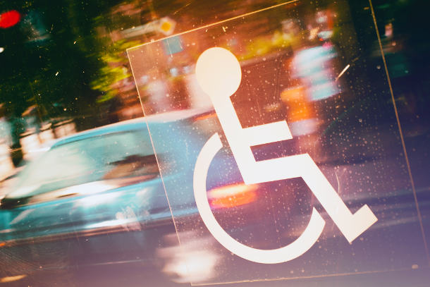 Wheelchair icon symbolizing accessibility